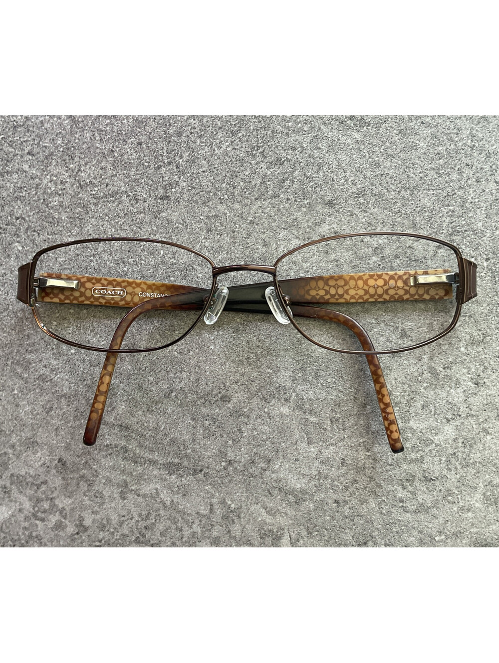 Coach CONSTANCE(222) TAN 52-16-135 Brown Full Rim Eyeglasses Frame G1